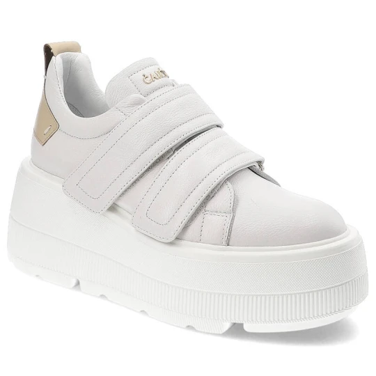 Zdjęcie produktu Białe Sneakersy Carinii Modne Na Obuwie Damskie