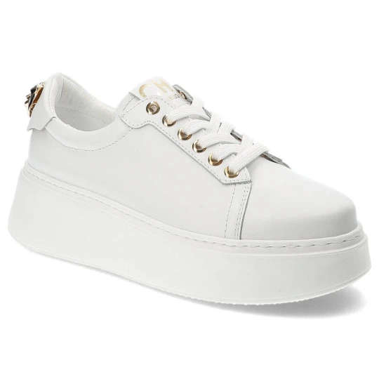 Zdjęcie produktu Białe Sneakersy Chebello Modne Buty Damskie