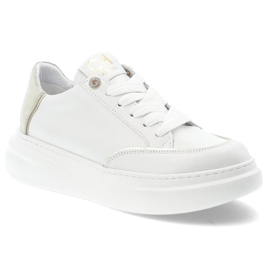 Zdjęcie produktu Białe Sneakersy Chebello Wygodne Obuwie Damskie