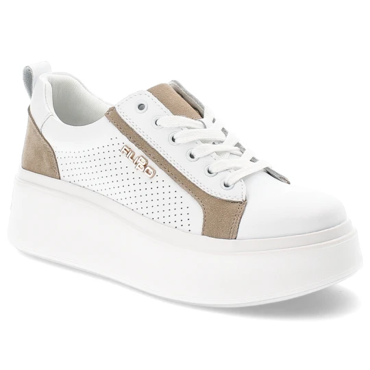 Zdjęcie produktu Białe Sneakersy Filippo Modne Obuwie Damskie