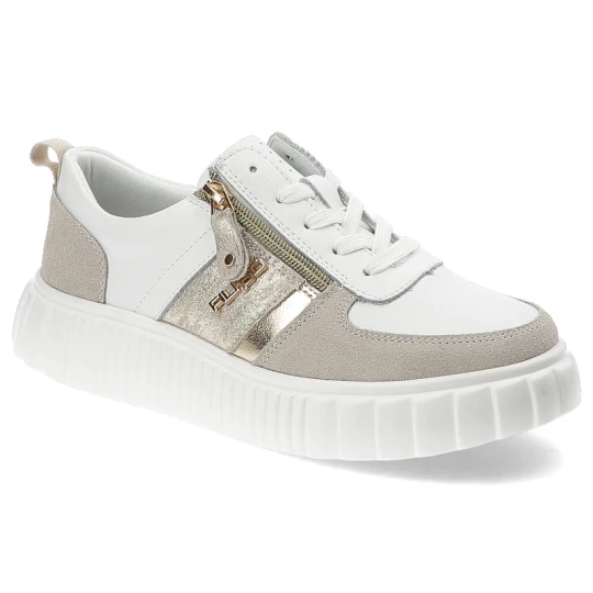 Zdjęcie produktu Białe Sneakersy Filippo Modne Obuwie Damskie