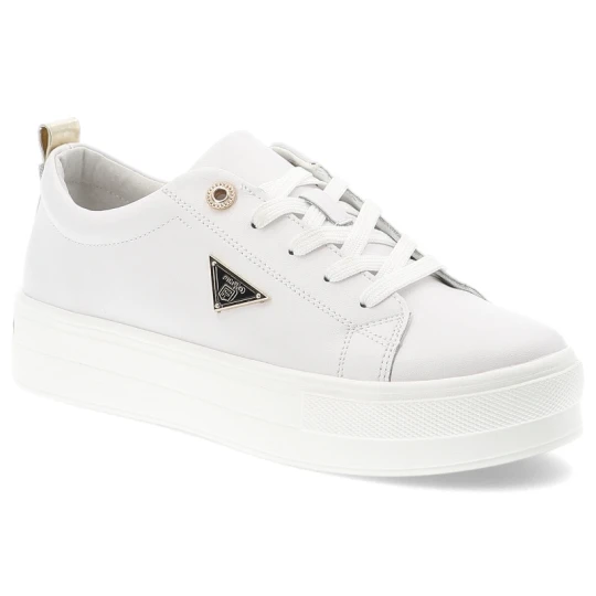 Zdjęcie produktu Białe Sneakersy Filippo Wygodne Obuwie Damskie