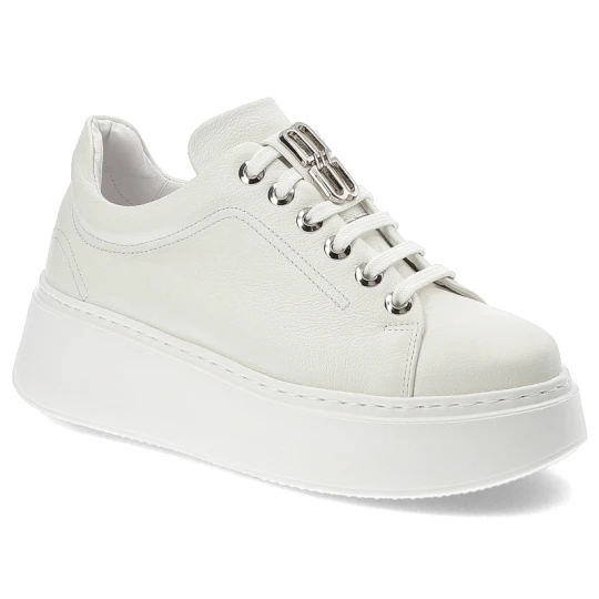 Zdjęcie produktu Białe Sneakersy Karino Modne Obuwie Damskie