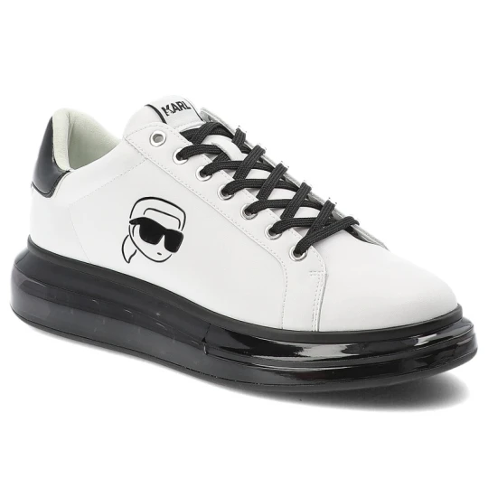 Zdjęcie produktu Białe Sneakersy Karl Lagerfeld Modne Obuwie Męskie