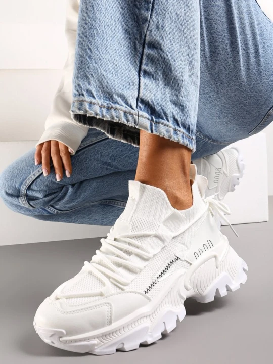 Zdjęcie produktu Białe Sneakersy Kharena