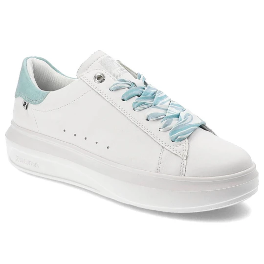 Zdjęcie produktu Białe Sneakersy Rieker Wygodne Obuwie Damskie