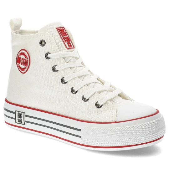 Zdjęcie produktu Białe Trampki Big Star Damskie Stylowe Buty