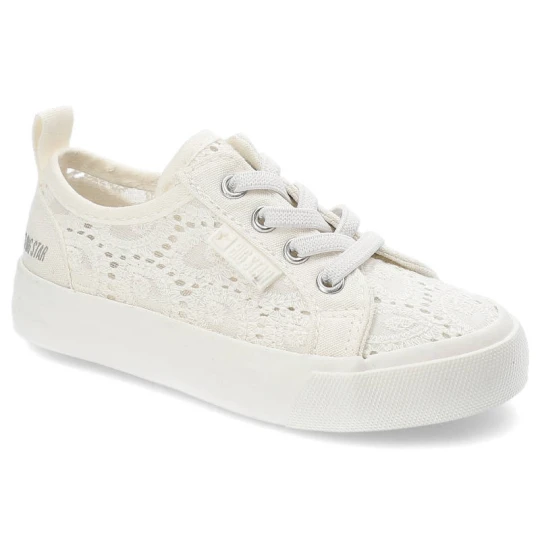 Zdjęcie produktu Białe Trampki Big Star Dziecięce Buty Wsuwane