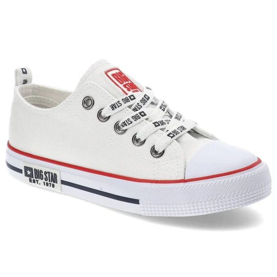 Zdjęcie produktu Białe Trampki Big Star Dziecięce Modne Półbuty