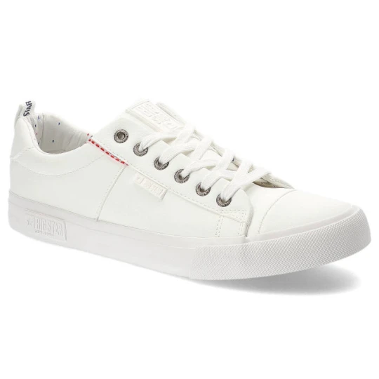 Zdjęcie produktu Białe Trampki Big Star Męskie Wygodne Buty