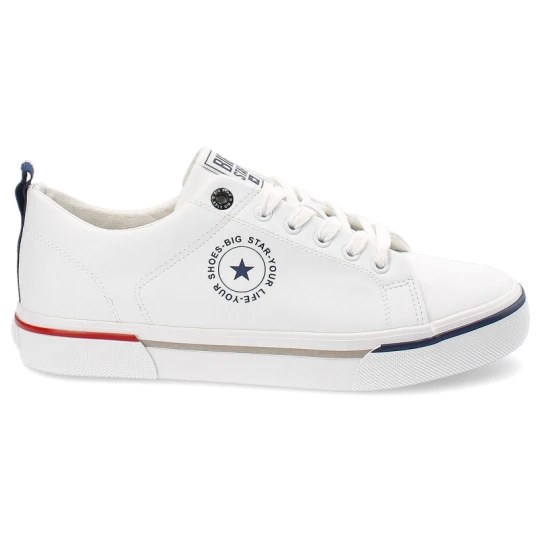 Zdjęcie produktu Białe Trampki Big Star Sportowe Obuwie Męskie