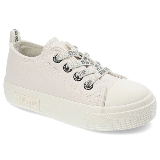 Zdjęcie produktu Białe Trampki Big Star Wsuwane Buty Dziecięce