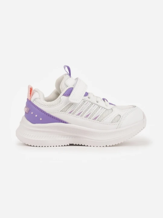 Zdjęcie produktu Biało-Fioletowe Buty Sportowe Sneakersy Typu Chunky na Grubej Podeszwie Kimonos Clibee