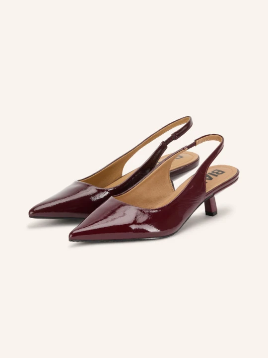 Zdjęcie produktu Bianco Czółenka Typu Slingback Biakristin rot CIEMNOCZERWONY