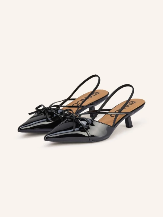 Zdjęcie produktu Bianco Czółenka Typu Slingback schwarz CZARNY