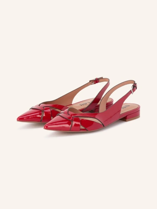 Zdjęcie produktu Bibi Lou Baleriny Sling Nolia rot CZERWONY