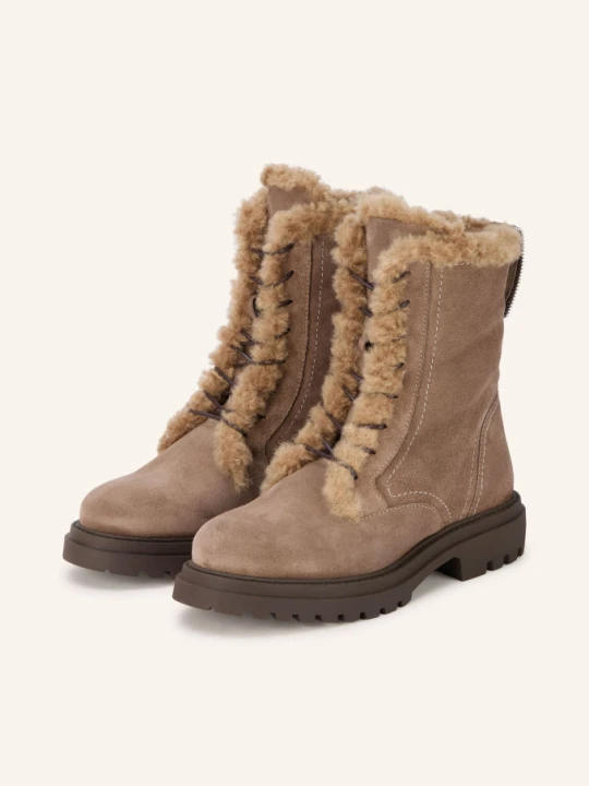 Zdjęcie produktu Bibi Lou Botki Sznurowane beige