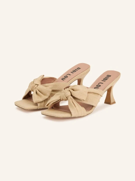 Zdjęcie produktu Bibi Lou Mules Karsie beige JASNOBRĄZOWY