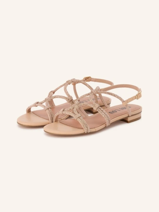 Zdjęcie produktu Bibi Lou Sandały Quail Z Kamieniami Ozdobnymi beige