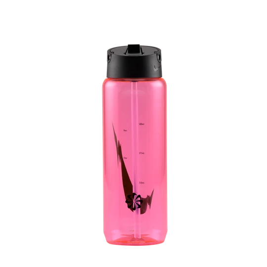 Zdjęcie produktu Bidon z tritanu ze słomką Nike Recharge (0, 7 l) - Różowy