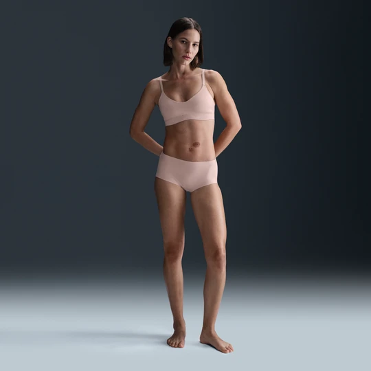 Zdjęcie produktu Bielizna damska typu boyshort Nike Leak Protection: Period - Brązowy