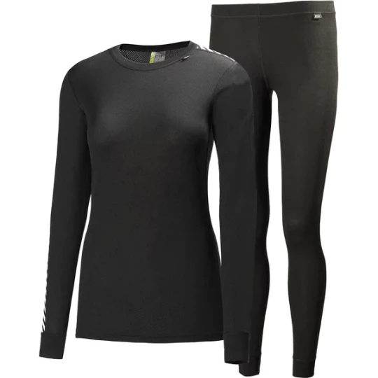 Zdjęcie produktu Bielizna termoaktywna damska Comfort Light Set Helly Hansen Czarny