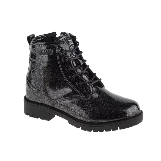 Zdjęcie produktu Big Star Kid's Shoes II374047, Dla dziewczynki, Czarne, trapery, skóra syntetyczna, rozmiar: 29