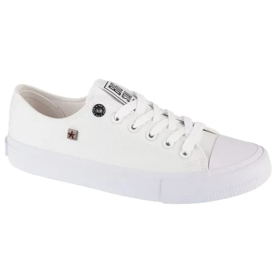 Zdjęcie produktu Big Star Shoes AA274010, Damskie, Białe, trampki, tkanina, rozmiar: 36