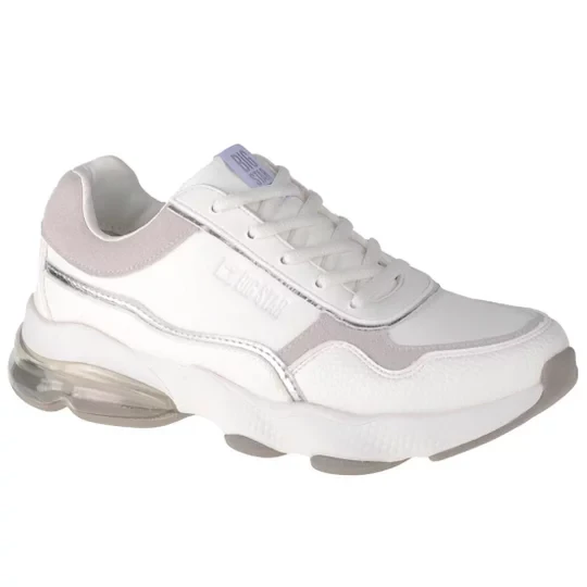Zdjęcie produktu Big Star Shoes II274178, Damskie, Białe, buty sneakers, skóra syntetyczna, rozmiar: 37