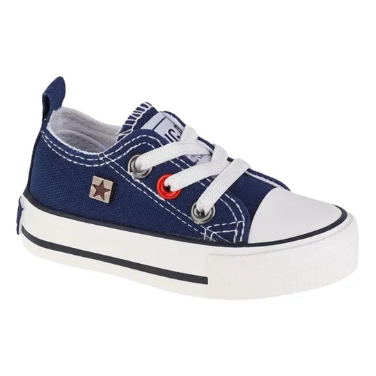 Zdjęcie produktu Big Star Shoes J HH374195, Dla chłopca, Granatowe, trampki, tkanina, rozmiar: 17