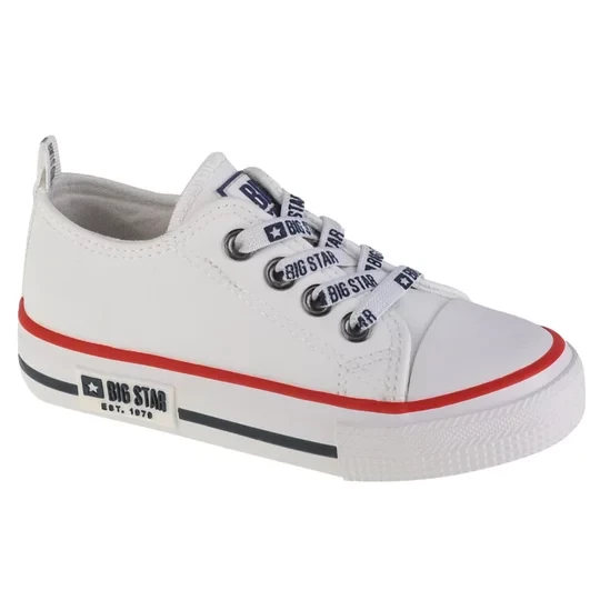 Zdjęcie produktu Big Star Shoes J KK374042, Dla dziewczynki, Białe, trampki, syntetyk, rozmiar: 22