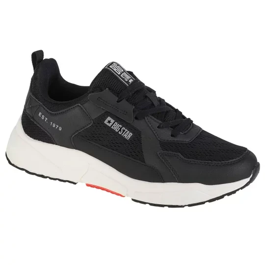 Zdjęcie produktu Big Star Shoes JJ174401, Męskie, Czarne, buty sneakers, tkanina, rozmiar: 44