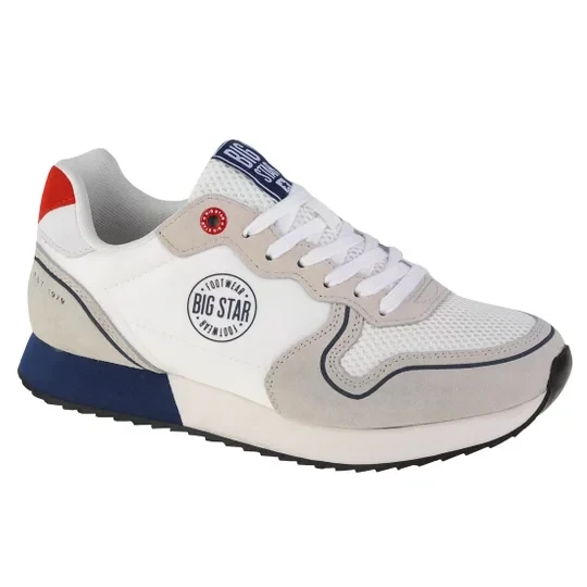 Zdjęcie produktu Big Star Shoes JJ274280, Damskie, Białe, buty sneakers, tkanina, rozmiar: 37