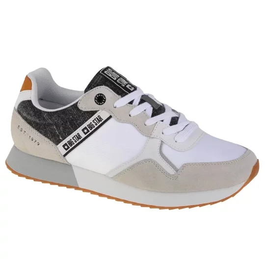 Zdjęcie produktu Big Star Shoes JJ274283, Damskie, Białe, buty sneakers, tkanina, rozmiar: 40