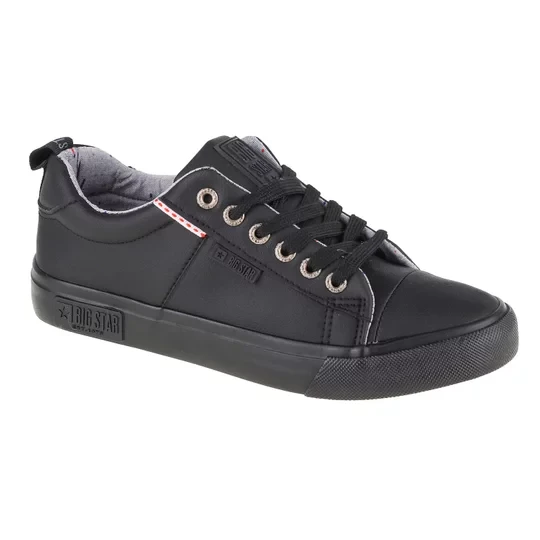 Zdjęcie produktu Big Star Shoes KK274006, Damskie, Czarne, trampki, skóra syntetyczna, rozmiar: 37