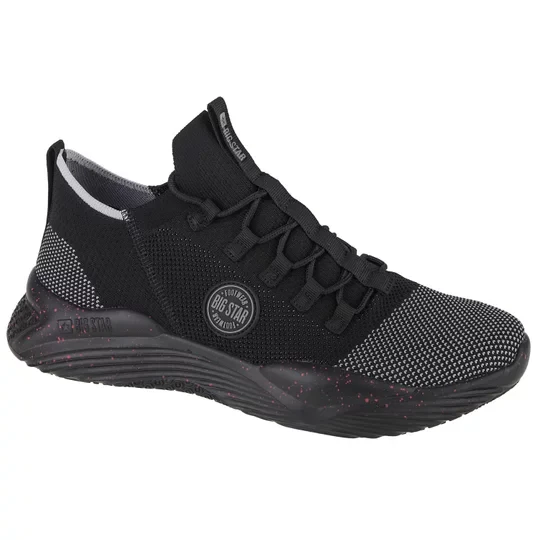 Zdjęcie produktu Big Star Shoes LL174282, Męskie, Czarne, buty sneakers, tkanina, rozmiar: 43