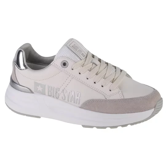 Zdjęcie produktu Big Star Shoes LL274367-101, Damskie, Białe, buty sneakers, skóra syntetyczna, rozmiar: 36
