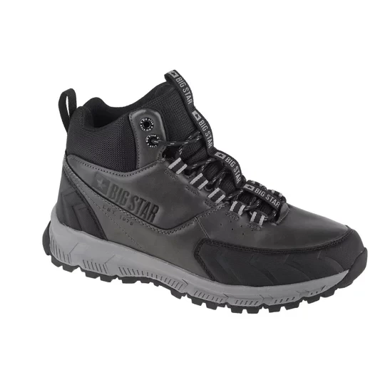 Zdjęcie produktu Big Star Trekking Shoes II174176, Męskie, Szare, buty trekkingowe, skóra syntetyczna, rozmiar: 44
