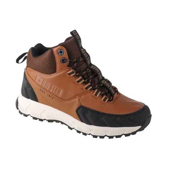 Zdjęcie produktu Big Star Trekking Shoes II274453, Damskie, Brązowe, buty trekkingowe, skóra syntetyczna, rozmiar: 36