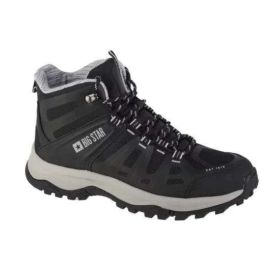 Zdjęcie produktu Big Star Trekking Shoes KK174097, Męskie, Czarne, buty trekkingowe, tkanina, rozmiar: 44