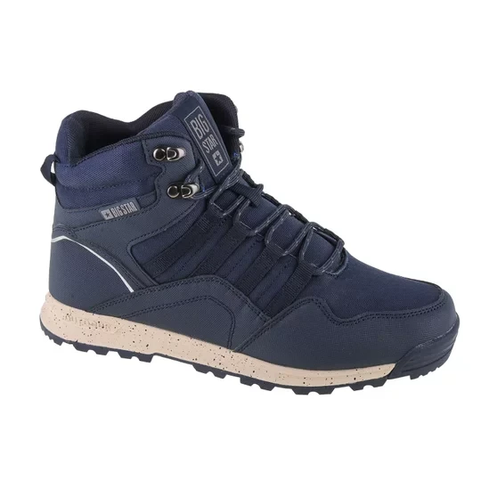 Zdjęcie produktu Big Star Trekking Shoes KK274611, Damskie, Granatowe, buty trekkingowe, tkanina, rozmiar: 36