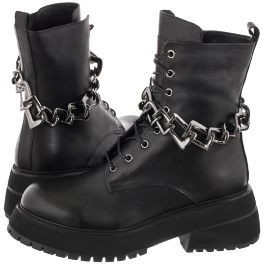Zdjęcie produktu Bikery Czarne 64086-51 (WO128-a) Wojas