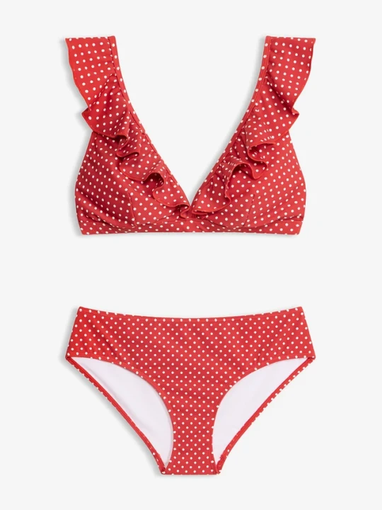 Zdjęcie produktu Bikini (2 części) BonPrix czerwony