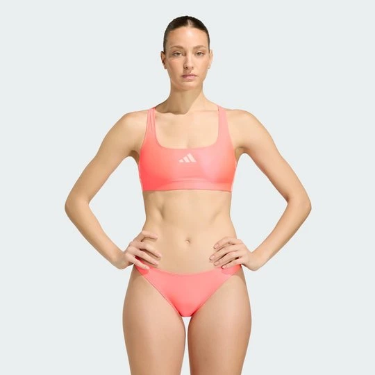 Zdjęcie produktu Bikini 3-Stripes V-Back Adidas różowy
