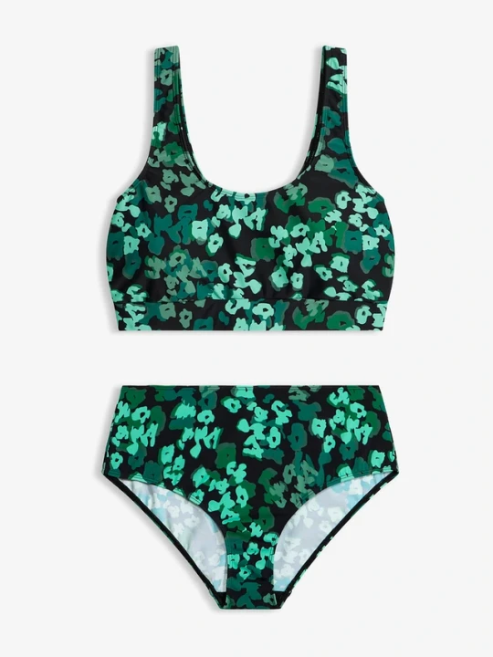 Zdjęcie produktu Bikini bustier (2 części) BonPrix czarny