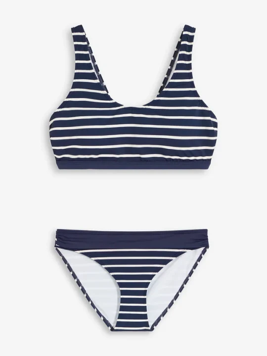 Zdjęcie produktu Bikini bustier (2 części) BonPrix niebieski