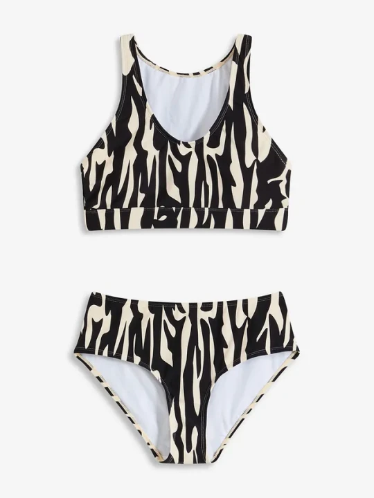 Zdjęcie produktu Bikini bustier (komplet 2 cz.) BonPrix beżowy