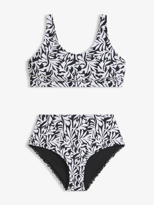 Zdjęcie produktu Bikini bustier (komplet 2-cz.) BonPrix czarny