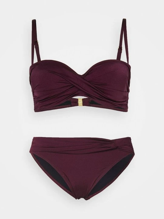 Zdjęcie produktu Bikini Lascana bordowy