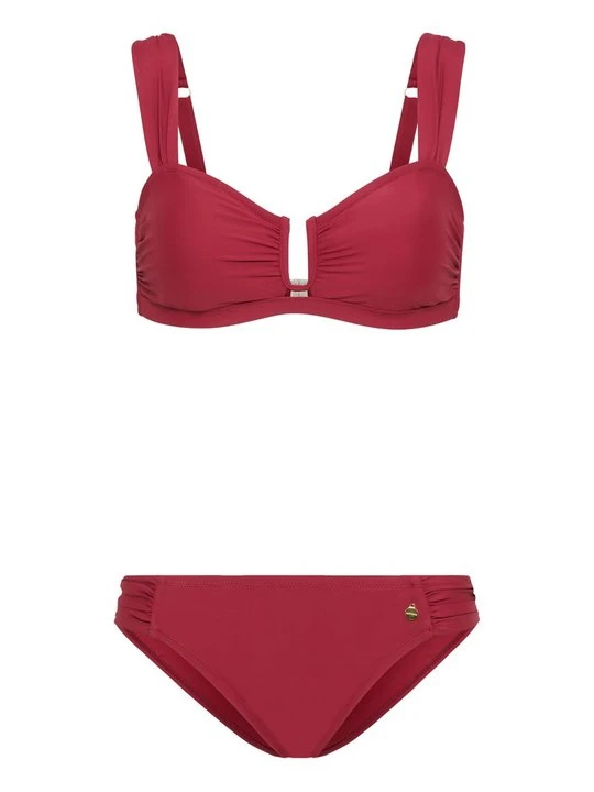 Zdjęcie produktu Bikini Lascana bordowy